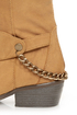 Yoki Kelsey Mustard Tan Chain Gang Knee High Boots