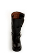 Zigi Girl Tangle Black Leather Heavy Metal Motorcycle Boots