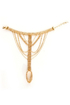 Well Connected Gold Harness Bracelet
