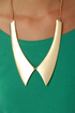 Last Minute Finish Gold Collar Necklace