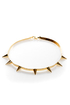 Spike vs. Spike Gold Necklace