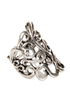 A Whole New Swirl Silver Ring