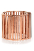 Barred for Life Copper Stretch Bracelet