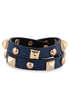 Backstage Pass Studded Blue Cuff