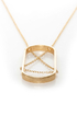 Total Ellipse of the Heart Gold Necklace