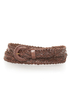 Over and Down Under Braided Brown Belt