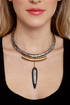 Fossil Record Collar Necklace