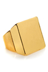 Square-y Stories Gold Square Ring