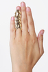 Knight-y Night Gold Knuckle Ring