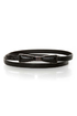 Decoration of Independence Skinny Black Bow Belt