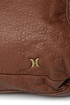Hurley Arlington Brown Vegan Leather Purse