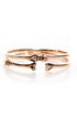 Wildfox Bone and Only Rose Gold Bangle Set