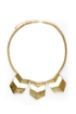 Master Chef-ron Gold Chevron Necklace