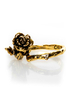Obey Twisted Rose Gold Ring