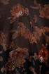 Obey Fringe Floral Scarf