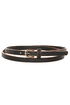 Brighten Up Orange and Black Belt
