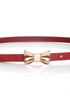 Rock the Bow-t Skinny Bow Belt