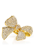 Bow-y Toy Gold Ring