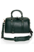 On Lock Dark Green Handbag