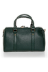 On Lock Dark Green Handbag