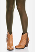 Tabbisocks Time of the Season Olive Green Tights