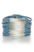 Zad Don't Cage Me In Suede Leather Bracelet
