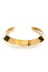Zad Hammered Gold Collar Necklace