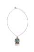Zad Bird-er, She Wrote Silver Necklace