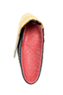 For Goodness' Snake Yellow and Teal Snakeskin Clutch