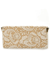 Lace, Lady, Lace Tan and Cream Lace Clutch