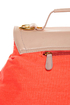 Ne-Ongoing News Blush and Neon Coral Handbag