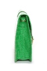 Croc-tail Shaker Green Purse