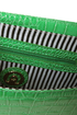 Croc-tail Shaker Green Purse