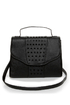 Path of Least Resistance Studded Black Satchel
