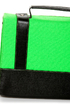 Steady As She Glows Neon Green and Black Purse