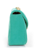 You're Making Me Plush Teal Handbag