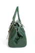 Baske-Treats Woven Green Handbag