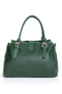 Baske-Treats Woven Green Handbag