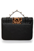 Cheetahs Always Win Animal Print Black Purse
