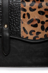 Cheetahs Always Win Animal Print Black Purse