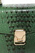 Later Gator Green Alligator Purse