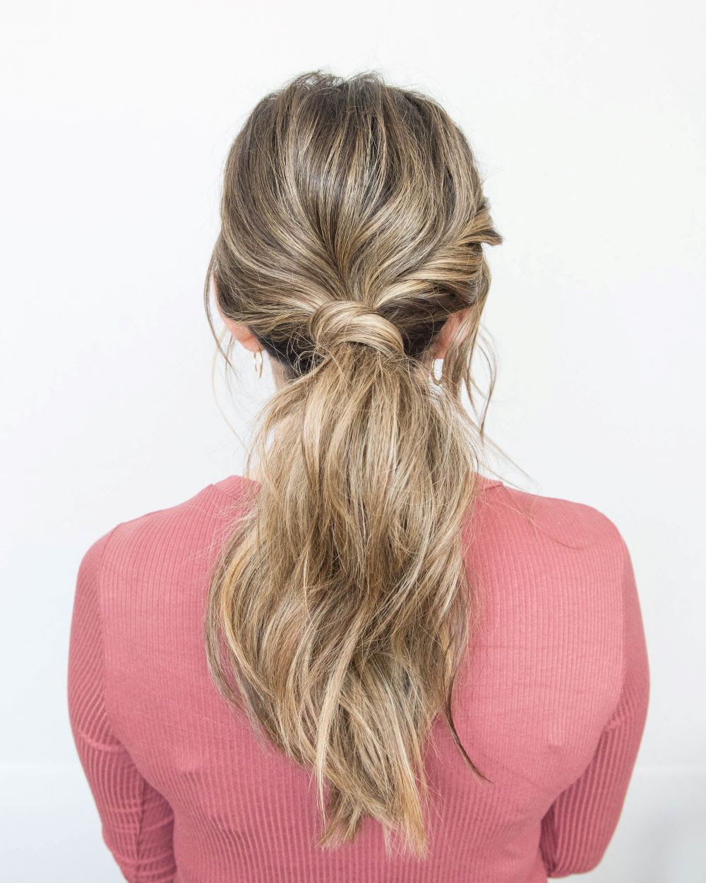 Elegant Low Ponytail Braid with Twist - DIY & Crafts