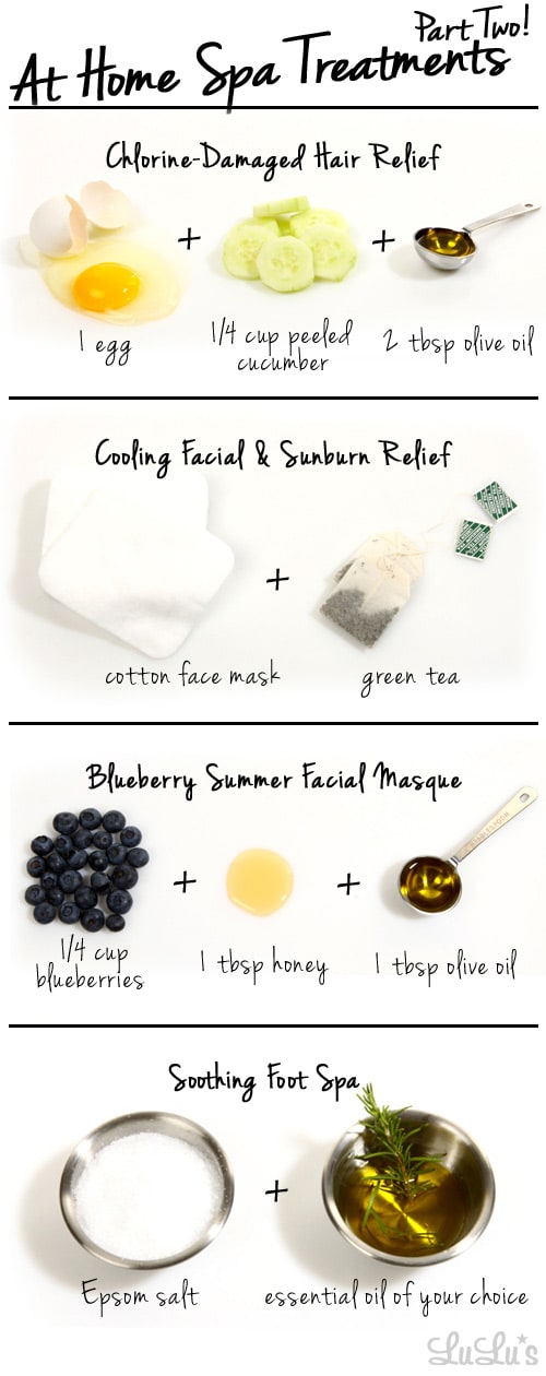 DIY: At Home Spa Treatments Part 2