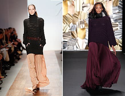 sweater maxi skirt