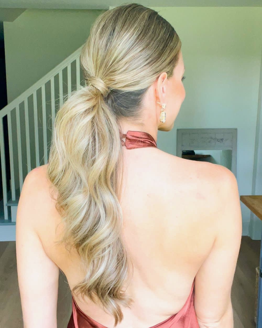 fancy ponytail