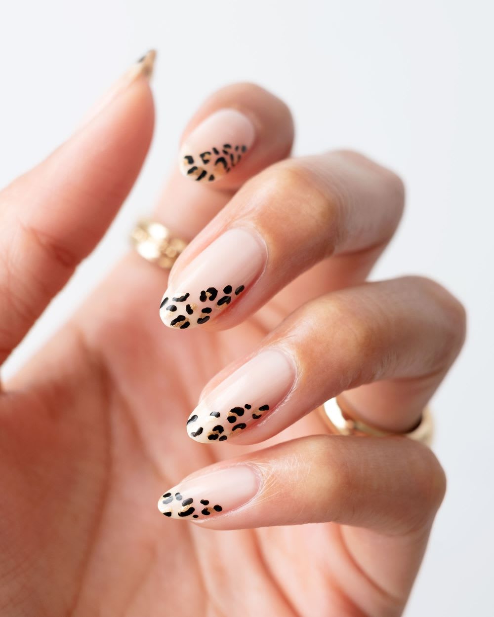 DIY Leopard Nail Art Tutorial Blue Leopard Nails design - YouTube