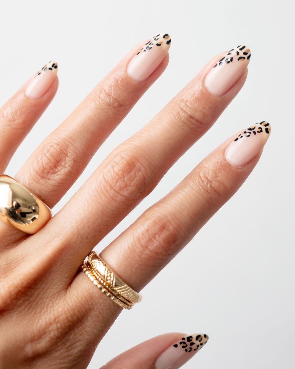 Green Leopard Print Nails Tutorial