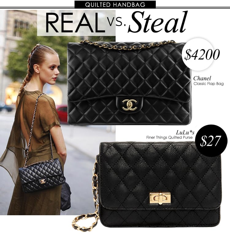 Verbazingwekkend Real vs. Steal: Chanel Classic Flap Bag - Lulus.com Fashion Blog UZ-96
