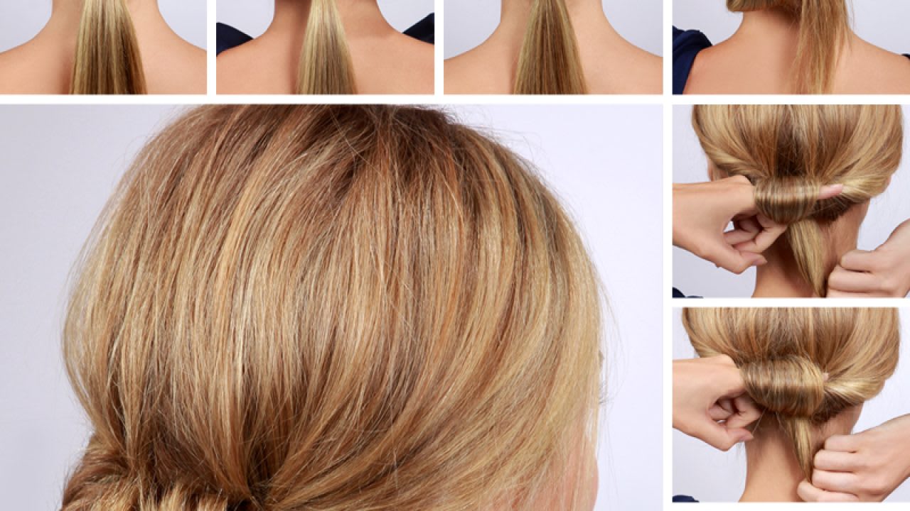 Lulus How-To: Low Rolled Updo Hair Tutorial Fashion Blog Lulus How-To: Low Rolled Updo Hair Tutorial Fashion Blog