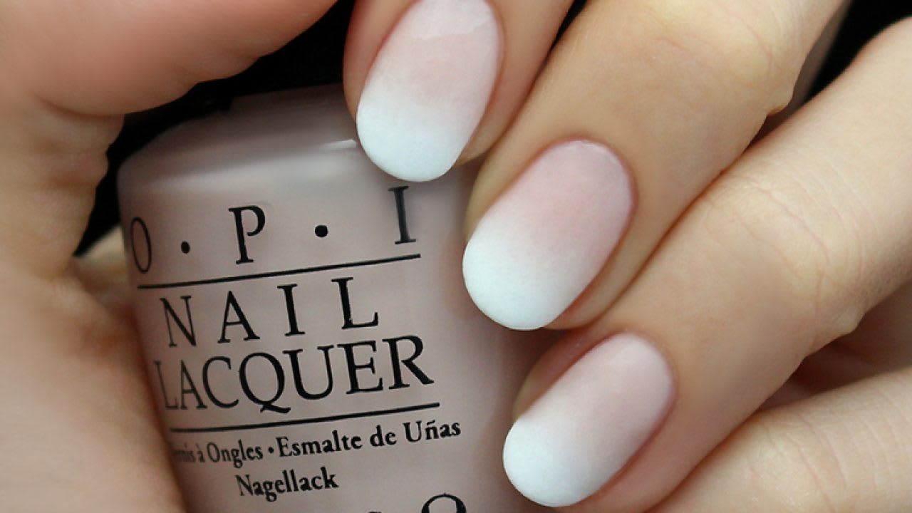 Mani Monday White Ombre Nail Tutorial Lulus Fashion Blog